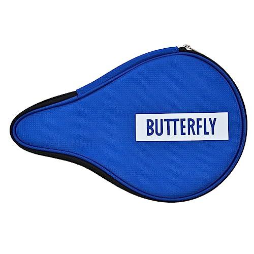 Butterfly Custodia per racchette da ping pong ovale, custodia singola (blu reale)