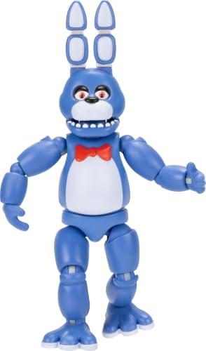 Five Nights at Freddy'S Classic Bonnie - Statuetta snodata da 12,7 cm con funzione Jumpscare e occhi che si illuminano al buio