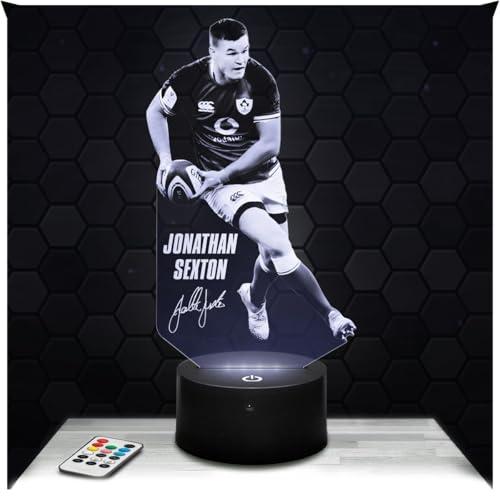 Lampephoto.fr - Lampada 3D J. Sexton Rugby Decorazione Francia Rugbyman Sportivo, Idea Regalo Uomo oggetto J. Sexton Rugby Luce Notturna Adulto Decorazione Camera, Idea Regalo Natale Uomo Originale