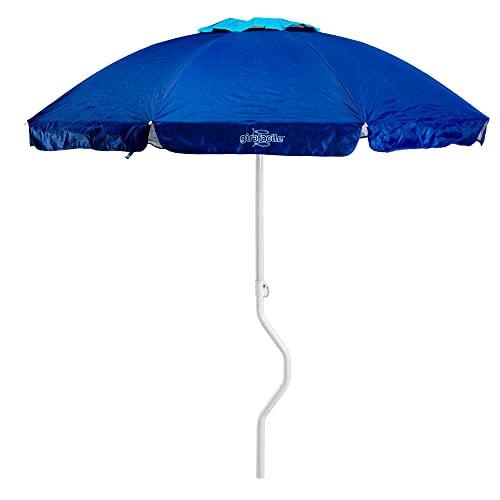 Ombrellone mare GiraFacile 200 Cm Protezione uv spiaggia pesca Ermes - Blu