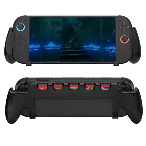 Mcbazel Custodia Grip, Grip Case per Console Nintendo Switch 2 con 5 Slot di Gioco