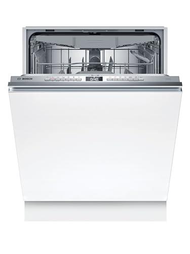 Bosch SMV4HVX14E Serie 4, Lavastoviglie Smart da incasso a scomparsa totale, 14 coperti, Cestelli personalizzabili, Motore EcoSilence Drive, 60 cm.