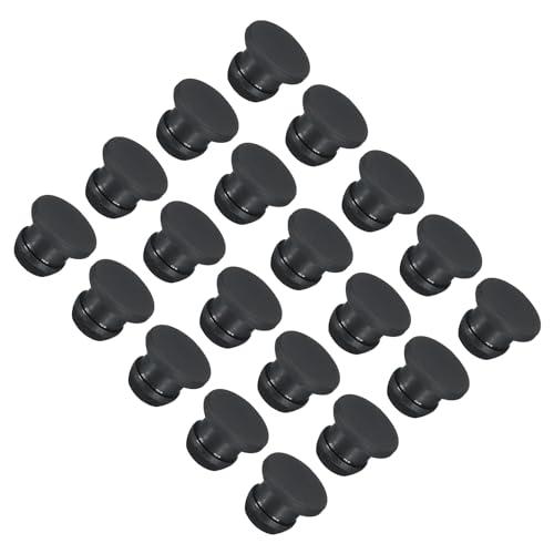 QUARKZMAN Tappi Chiusura Pressione Silicone Fori bloccatoggio Copertura Tappo in Siliconica per Foro, Tappi in Gomma Siliconica Guarnizioni Impermeabili Cucina Dia 8mm/0.31