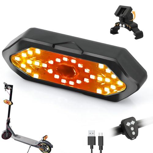 E Scooter Freccia con telecomando USB con base per parafango da 5 a 8 cm con Xiaomi Ninebot Scooter Appositamente progettato per scooter accessori