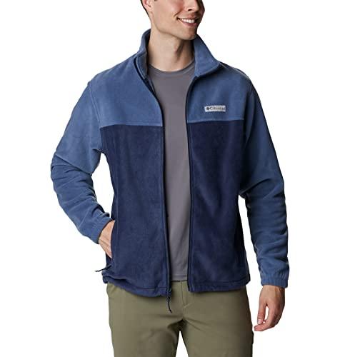 Columbia Steens Mountain Full Zip 2.0, Giacca in pile Uomo, Dark Mountain/Collegiate Navy, S