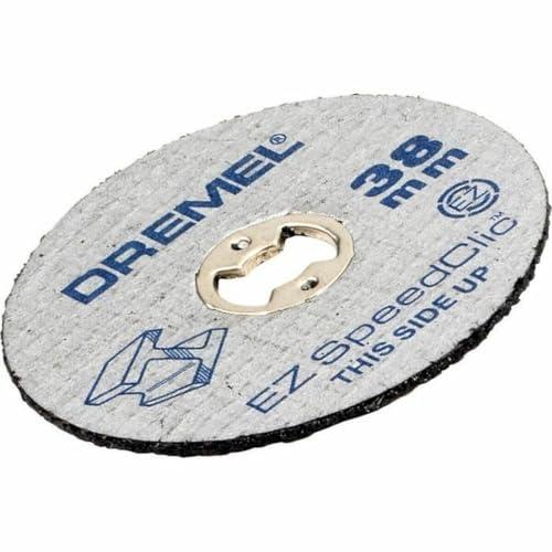 Dremel EZ SpeedClic SC456B Metal Cutting Wheel 12-pack, 12 dischi da taglio con 38 mm di diametro per utensili rotativi
