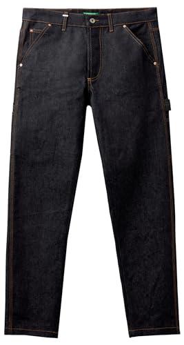 United Colors of Benetton Pantalone 4KD6UE018 Jeans, Denim 905, W40 Uomo