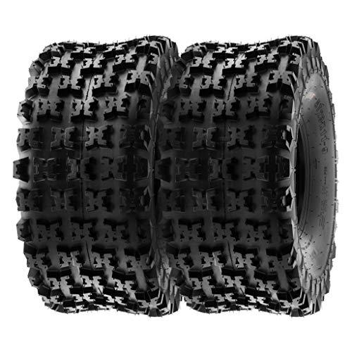 SunF A027 20 x 11-9 20 x 11 x 9 XC Quad ATV UTV pneumatici sportivi 6PR TL 43J E4 Mark, set da 2 pezzi