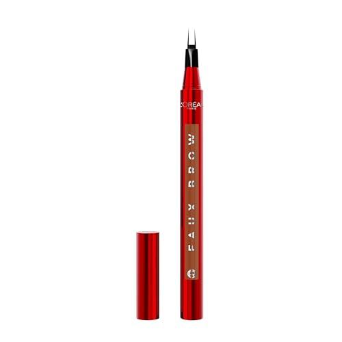 L'Oréal Paris Penna Sopracciglia, Per Sopracciglia Folte e Colorate, Tenuta Fino a 48H, Effetto Ultra Naturale, No Transfer, Infaillible Faux Brow, Tonalità: Auburn, 1 g