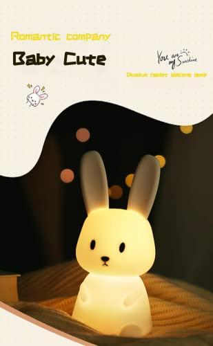 SOLIDEE Lampada Camera Bambini, Silicone Luce Notturna Neonato
