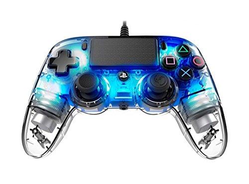 NACON Compact Controller Wired para PS4/PC Iluminado Azul