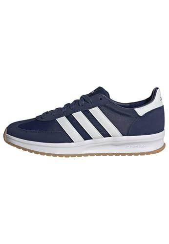 Adidas Uomo Run 70S 2.0 Shoes, Dark Blue/Cloud White/Cloud White, 44 EU