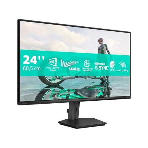 Philips 24M2N3200NF 23.8 pollici FHD Monitor 144Hz, IPS Panel, 4ms GtG, Adaptive Sync, HDR10, G-Sync Compatible, (1920x1080 HDMI 1x 1.4 DP 1x 1.4) Dark grey
