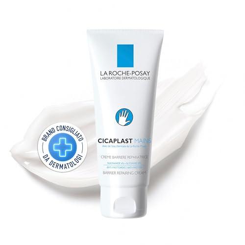 La Roche-Posay Cicaplast, Crema Riparatrice, Unisex, Pelle delle Mani Lenita, Morbida e Protetta, Con Glicerina e Niacinamide, Finish Asciutto, 100 ml