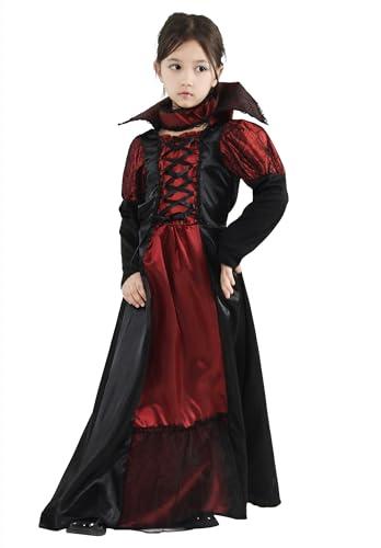 EOZY-Vampire Queen Costume - Vampire Girl Costume - twilight - Girls Girls 'Dress and Accessories for Halloween Carnival