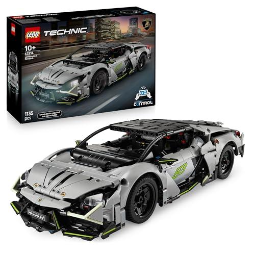 LEGO Technic Super Sports Car Lamborghini Revuelto - Macchina Giocattolo - Modello di Auto Telecomandata con Luci, Sterzo e Batteria Ricaricabile - Regalo per Bambini da 10 Anni in su - 42214