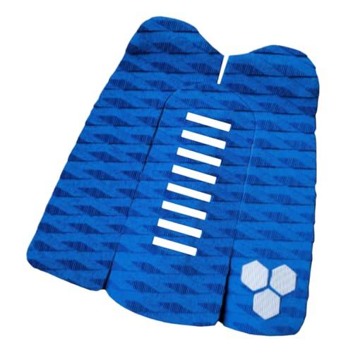EVA Surfboard Deck Traction Pads, 3PCS Non Slip Tail Pad, 12.99x11.81x0.98 Inches Professional Adhesive Grip Sheets, Trimmable Anti Slips Surfing for Surfboards, Durable Deck Grips Set