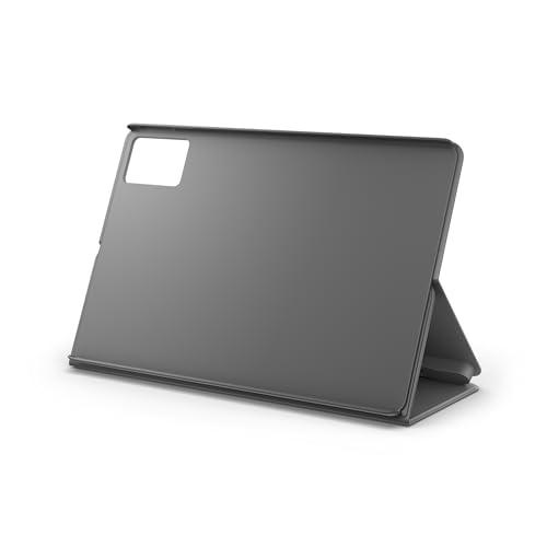 Lenovo Custodia a Libro per Idea Tab (Poliuretano + policarbonato, Protezione dagli Urti, portapenne Integrato, Supporto Convertibile) - Colore Grigio Luna