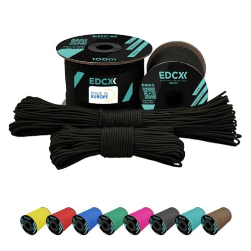 EdcX 2 mm Nylon Paracord 275 (15, 30, 50 And 100 m)– 100% Nylon Rope, 3-Strand Cord, Nylon Cord 2 mm in Many Colours (Army Green, 30 m)