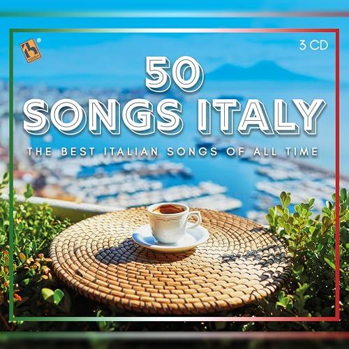 50 Canzoni Italiane, Raccolta di 3 CD con le Migliori Canzoni Italiane