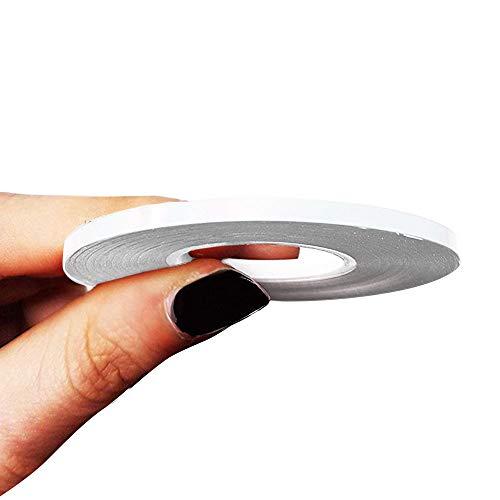 4R Quattroerre.it 10452 Trim Stripes Strisce Adesive per Auto, Bianco, 3 mm x 10 mt
