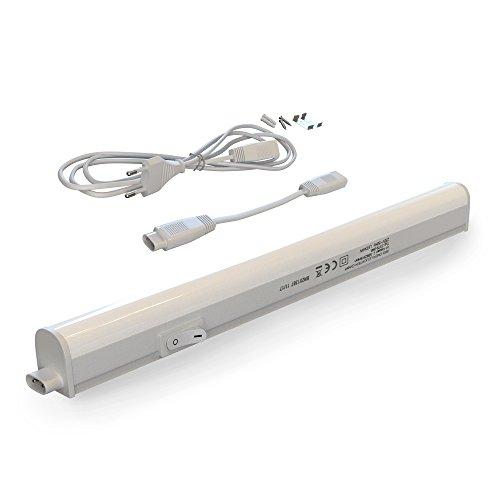 BRILONER - Barra LED Sottopensile cucina, Luce Bianca Neutra, Lampada 31.3x2.2x3Cm, 4W,