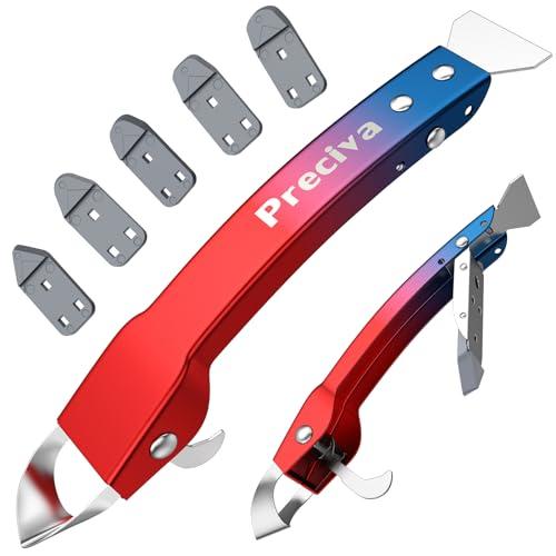 Strumenti per Calafataggio Silicone Kit, Preciva 5 in 1 Raschietto Spatola per Sigillante