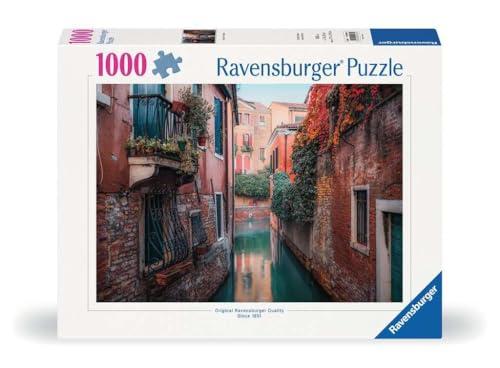 Ravensburger - Puzzle Autunno a Venezia, 1000 Pezzi, Puzzle Paesaggi per Adulti e Ragazzi, Idea Regalo per Lei o Lui, 70x50 cm