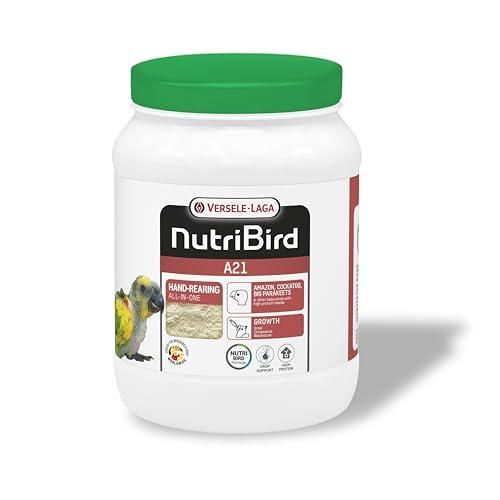 Versele-Laga NutriBird A21 | 800 g | Alimentazione per allevamento a mano di uccelli | Per sostenere uno sviluppo ottimale di giovani uccelli sani