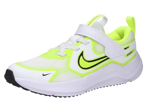Nike Cosmic Runner PS, Scarpe, Bianco-Nero-Volt, 33 EU