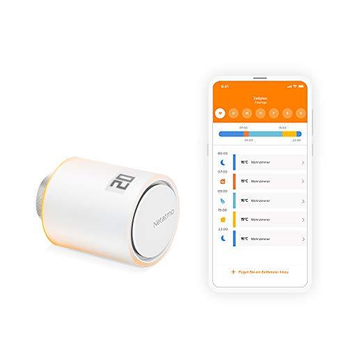 Netatmo zusaetzlicher Smarter – Termostato per radiatore, 1 pezzi, NAV di De