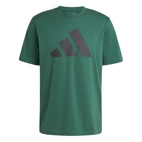 adidas Uomo PWR 3 Graphic Tee, Collegiate Green, XL