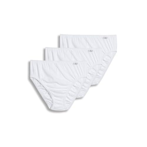 Jockey Plus Size Elance® French Cut 3-Pack 9 White