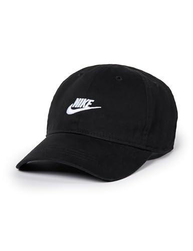 Nike -Cappello con Visiera SEMICURVA -Chiusura Posteriore Regolabile con STARPPO -Logo Cucito al Centro