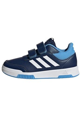 adidas Tensaur Hook And Loop Shoes, Sneaker Unisex - Bambini e Ragazzi, Dark Blue White Blue Burst, 32 EU