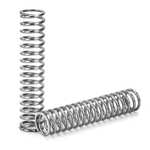 GUNGY Molle Compressione 60mm Molla in Acciaio Inossidabile 304 Diametro Filo 1,5mm Diametro Esterno 13mm Forza Molla 4,8kg 10 Pezzi