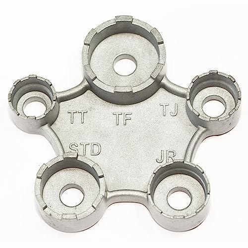 BLUMKRAFT Chiave universale per aeratore/mousseur Caché TT, TJ, JR, STD, TF e rubinetto IKEA. Chiave di montaggio e smontaggio compatibile con Neoperl.