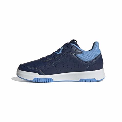 adidas Tensaur Sport Training Lace Shoes, Sneakers Unisex - Bambini e ragazzi, Dark Blue Cloud White Blue Burst, 32 EU