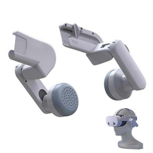 Zeroupshop Cuffie con isolamento acustico VR per Meta For Quest 3/3S, cuffie con isolamento acustico, esperienza audio coinvolgente per giochi estesi