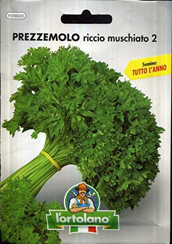 Sementi orticole di qualità l'ortolano in busta termosaldata (160 varietà) (PREZZEMOLO NANO RICCIUTO 2)