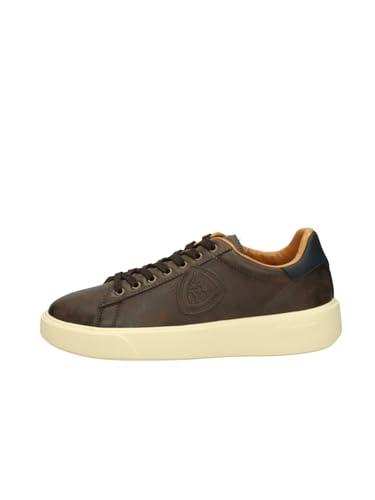 Blauer Sneaker Dark Brown/navy BUCK01 DARK BROWN/NAVY 40