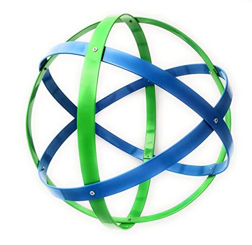 Genesa Crystal, Purificatore energia, Genesacolor 32 cm diametro, Verde e Blu