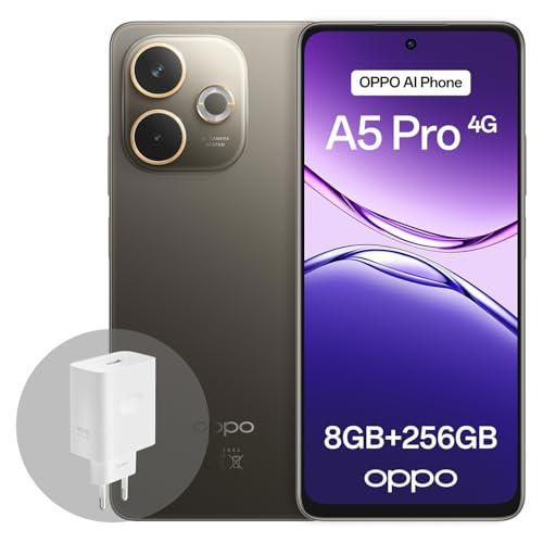 OPPO A5 Pro 4G 8 GB RAM + 256 GB ROM, smartphone sbloccato con IA, display da 6,67