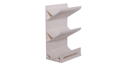 PORTABOTTIGLIE DA FRIGO KINESIS IN PLASTICA BIODEGRADABILE, 3 SLOT, 15 x 9,5 x H24 cm