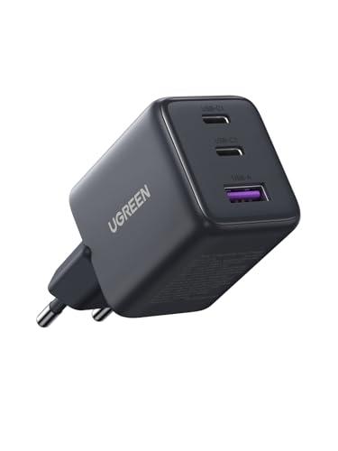 UGREEN Caricatore USB C 30W, Alimentatore iPhone a 3 porte (2C+1A) GaN II, Caricabatteria Carica Rapida PD Compatibile con iphone 17 Pro Max Air/16/15/14; Galaxy S25/S24; google pixel 10/9/8 ecc