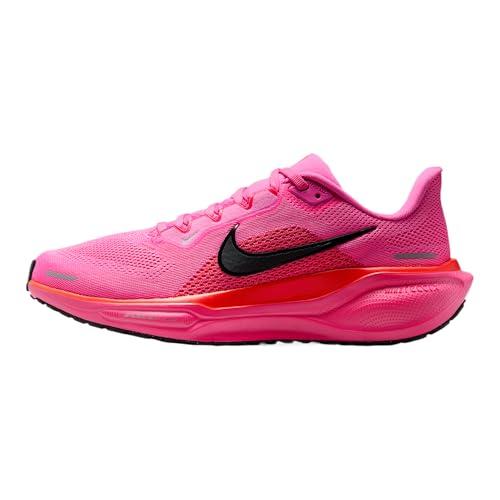 Nike Sneaker da donna Pegasus 41, Rosa giocoso/Off Noir/Rosa iper/Cremisi brillante/Argento metallizzato, 39 EU