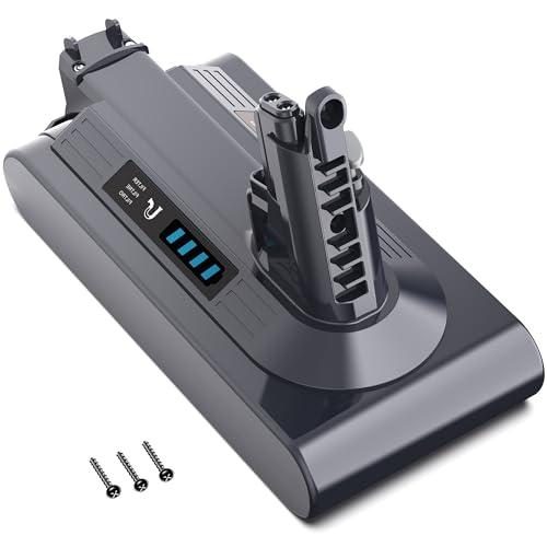 Batteria per Dyson V10 SV12 Morpilot 6500mAh Dyson V10 SV12 Batteria per Cyclone V10 Animal V10 Absolute V10 Motorhead V10 Fluffy Aspirapolvere