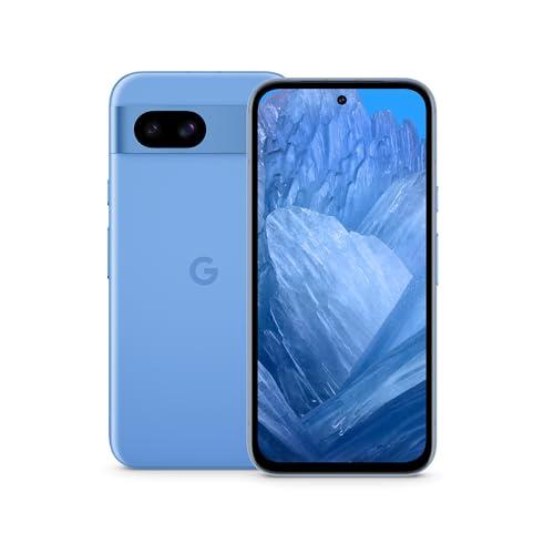 Google Pixel 8a: smartphone Android sbloccato con innovativa fotocamera Pixel, batteria con 24 ore di autonomia e sicurezza avanzata - Azzurro cielo, 128GB (Ricondizionato)