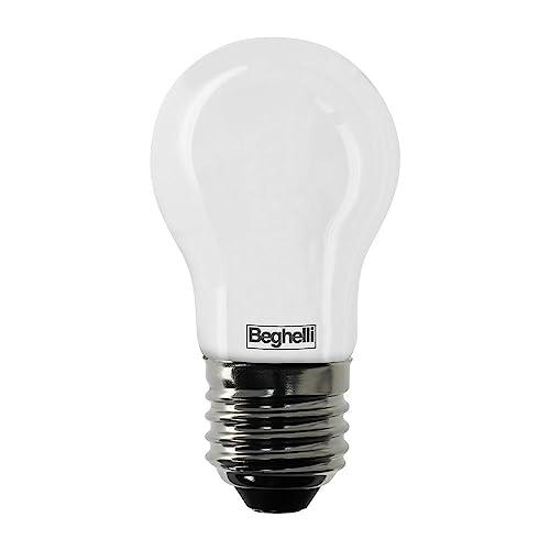 Beghelli Lampadina a Led Tuttovetro Sfera 6W E27 6K5 Luce Fredda