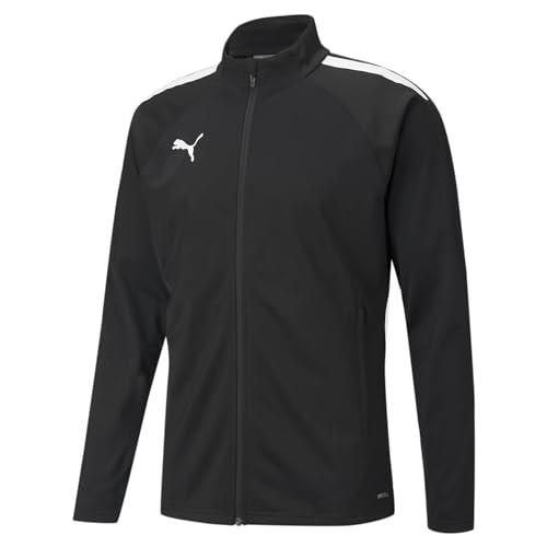 Puma 4063699454642 teamLIGA Training Jacket Maglione, M, Puma Black/Puma White